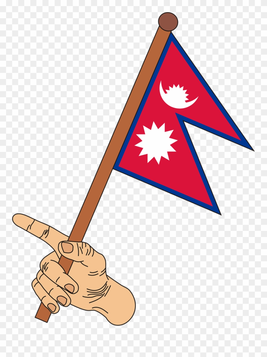 Flag Nepal The Flag Of Nepal Clipart (#3057246).