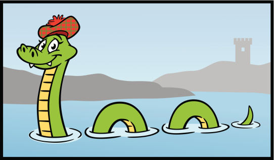 Nessie clipart.