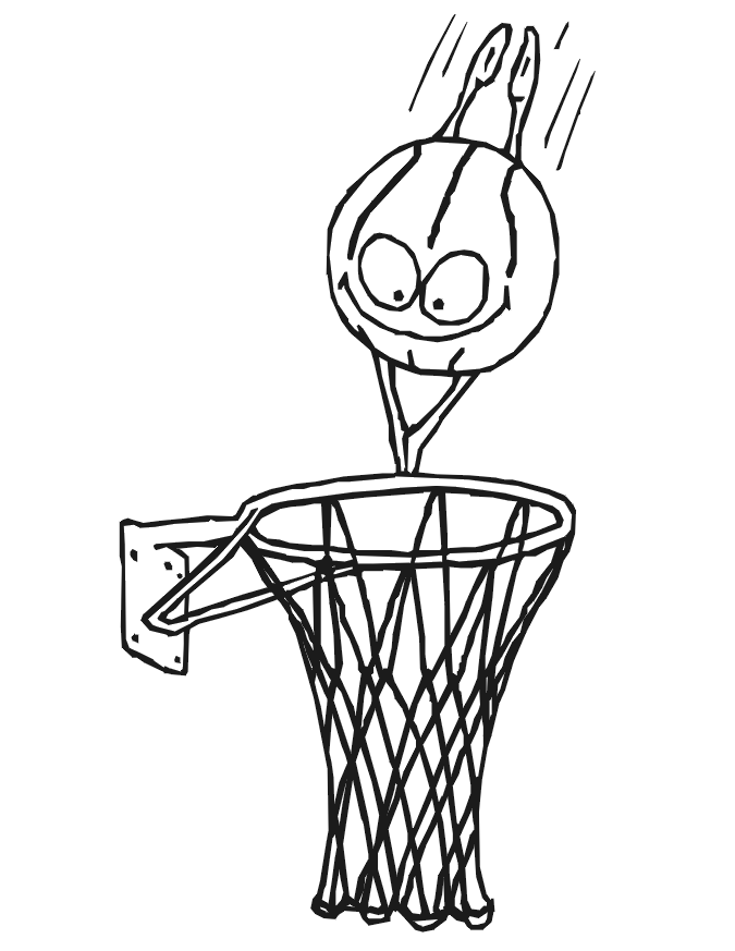 Basketball Hoop Picture.