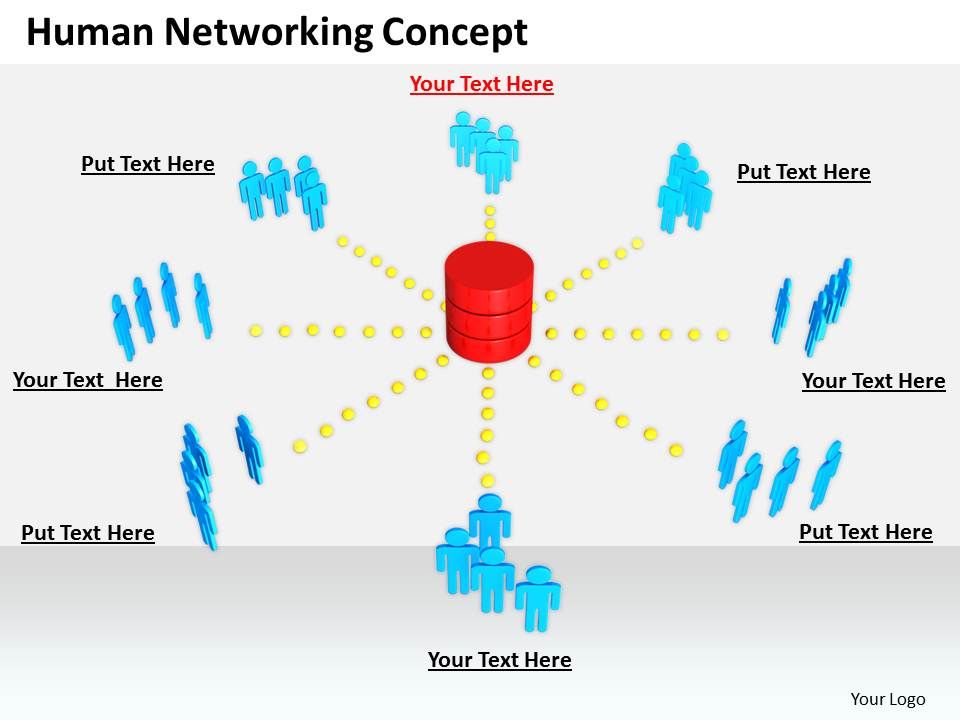 0514 Build A Human Network Image Graphics For Powerpoint.
