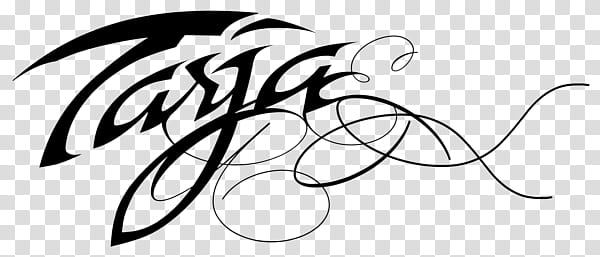 Tarja&#;s New Logo, Tarja text transparent background PNG.