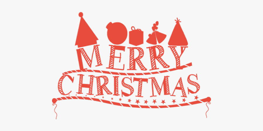 Merry Christmas And Happy New Year Text Png , Free.