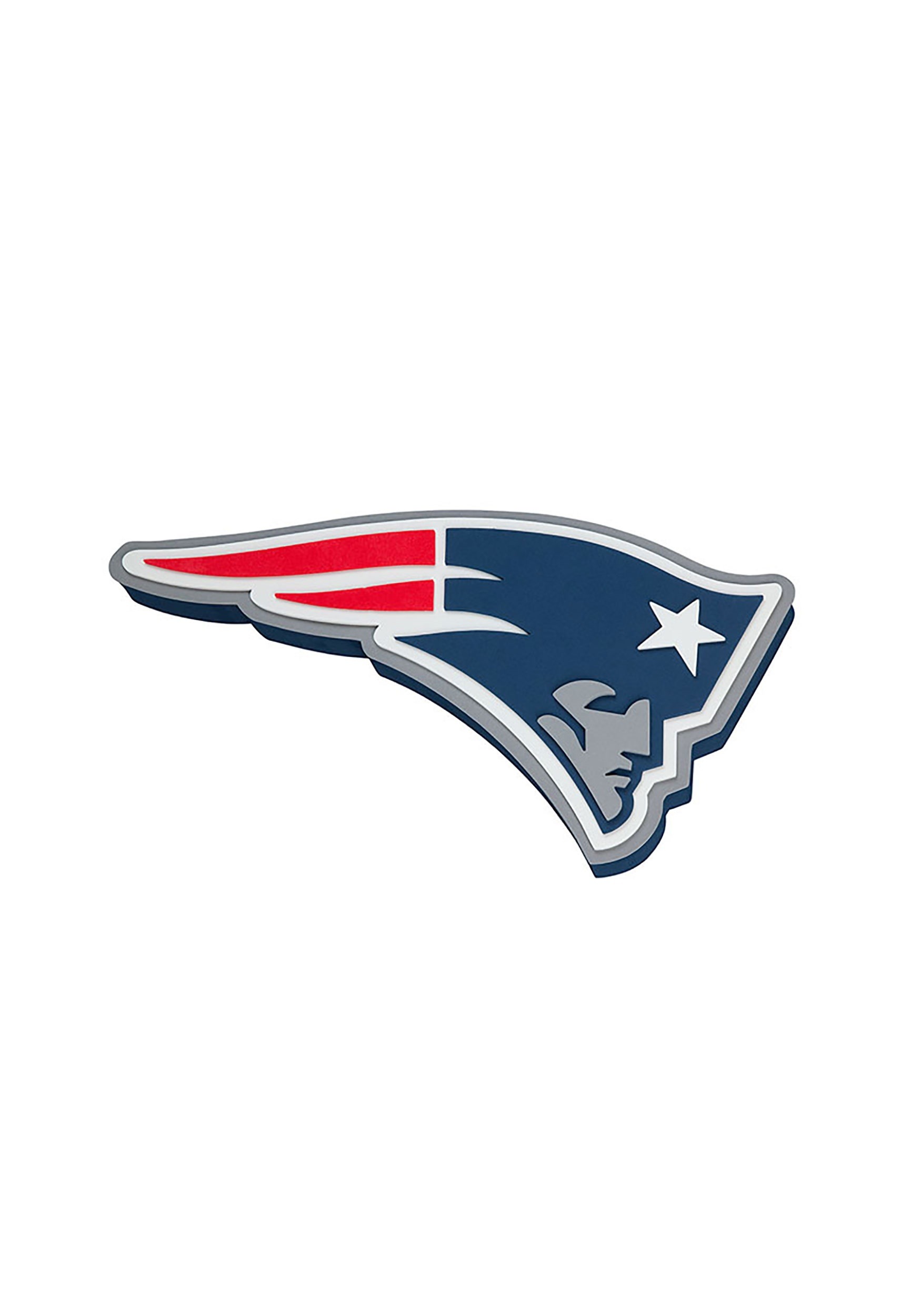 NFL New England Patriots Logo Foam Sign.