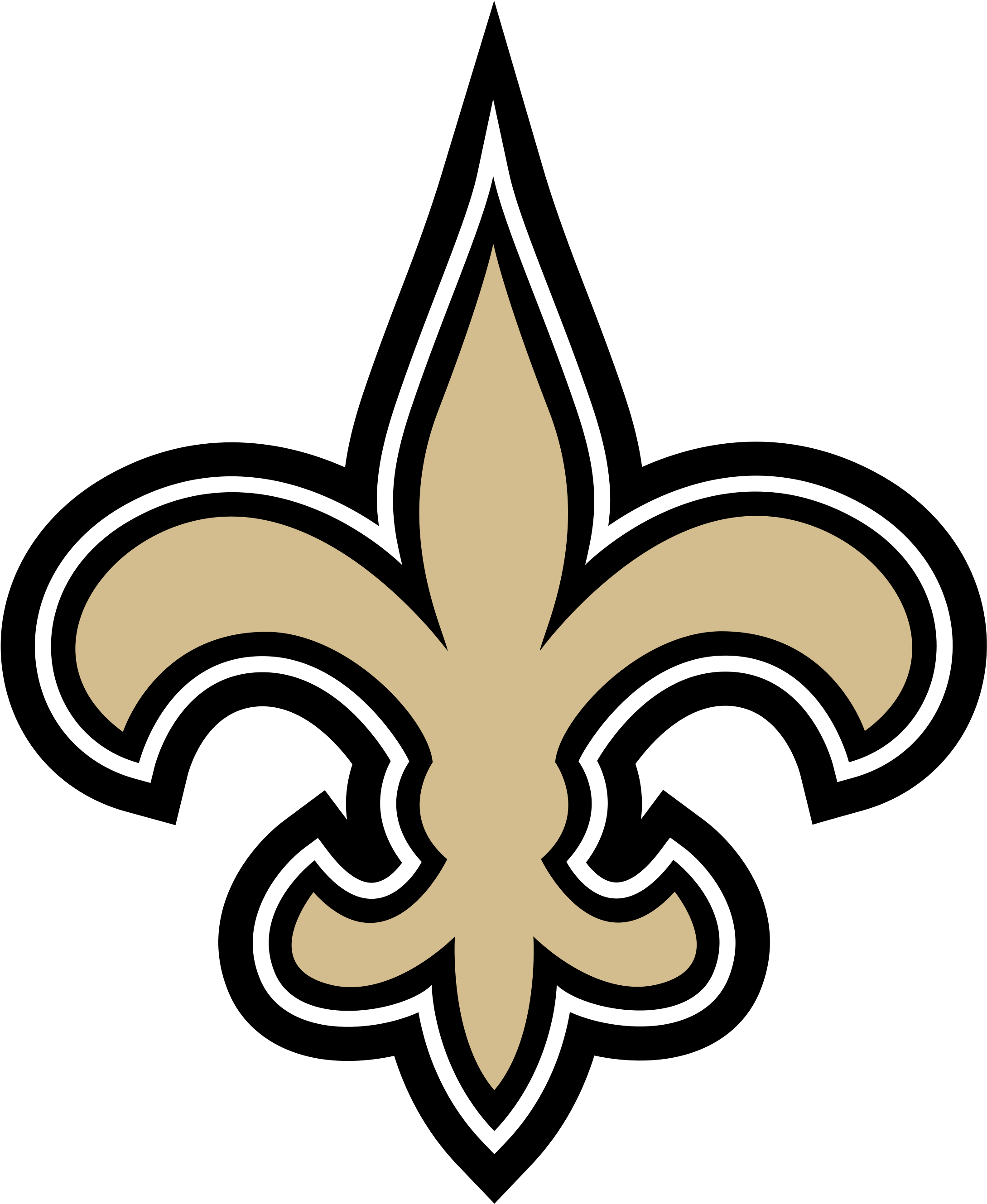 HD New Orleans Saints Logo Transparent.