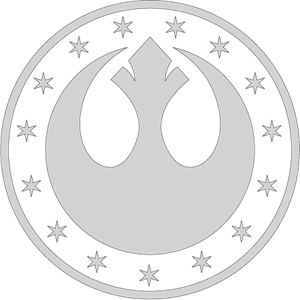 Star Wars New Republic Kalimdor Logo Vector (.EPS) Free Download.