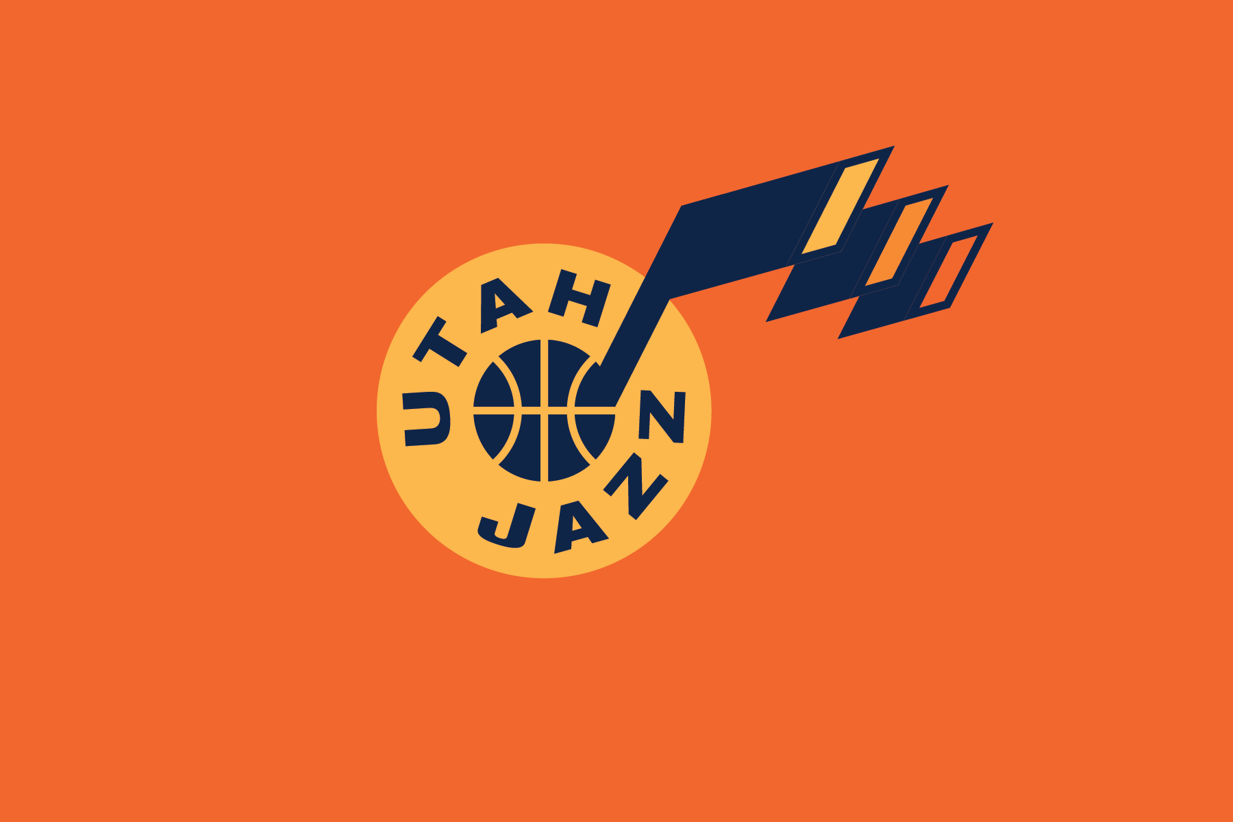 Michael Weinstein NBA Logo Redesigns: Utah Jazz.