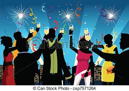 New year celebrations clipart 1 » Clipart Portal.