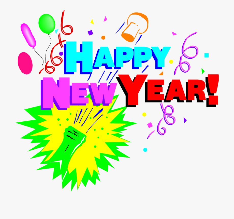 New Years Party Clip Art.