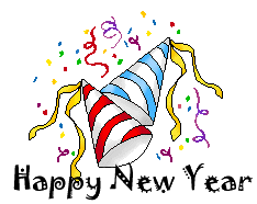 New Year's Eve Border Clipart.