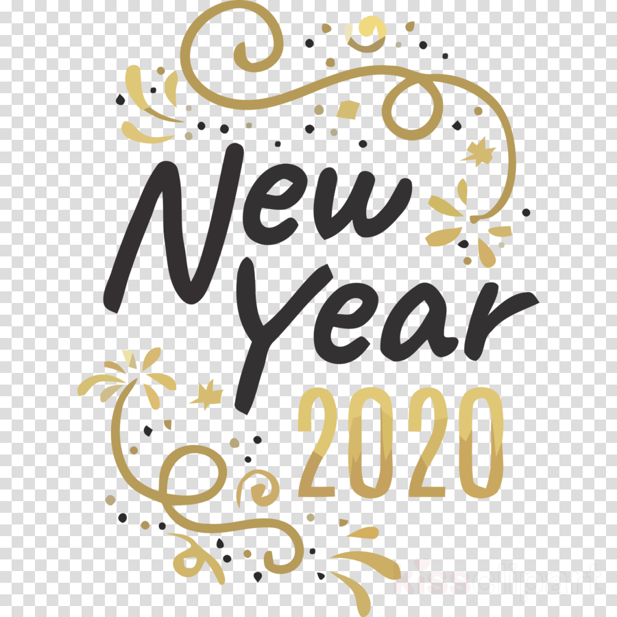 happy new year 2020 new years 2020 2020 clipart.