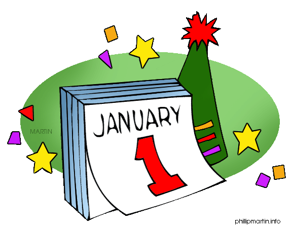 New Year Clipart Free.