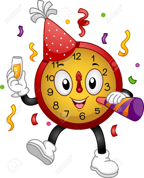 Free Animated Clipart For New Years Eve.