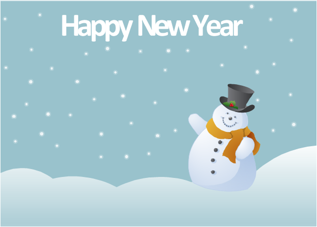 Clipart Images For Christmas And New Years And Snowmen.