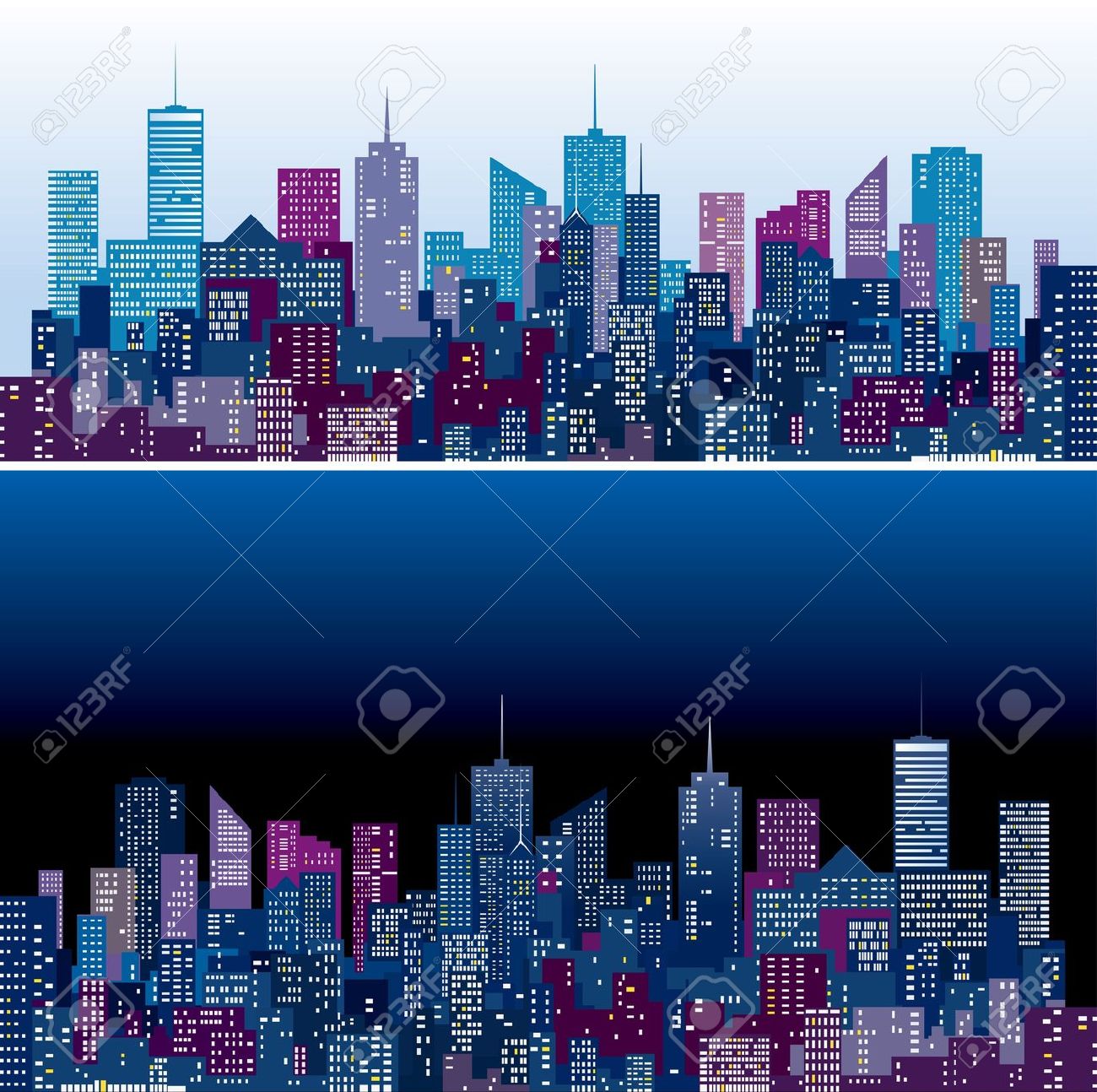 New York Skyline Silhouette Images & Stock Pictures. Royalty Free.