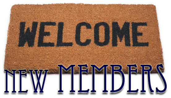 Welcome New Members Clip Art.