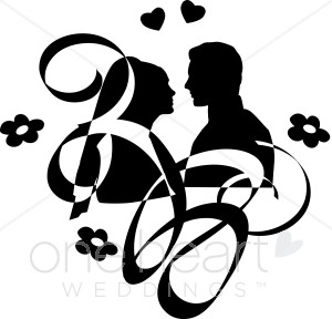 Newlywed Clipart.
