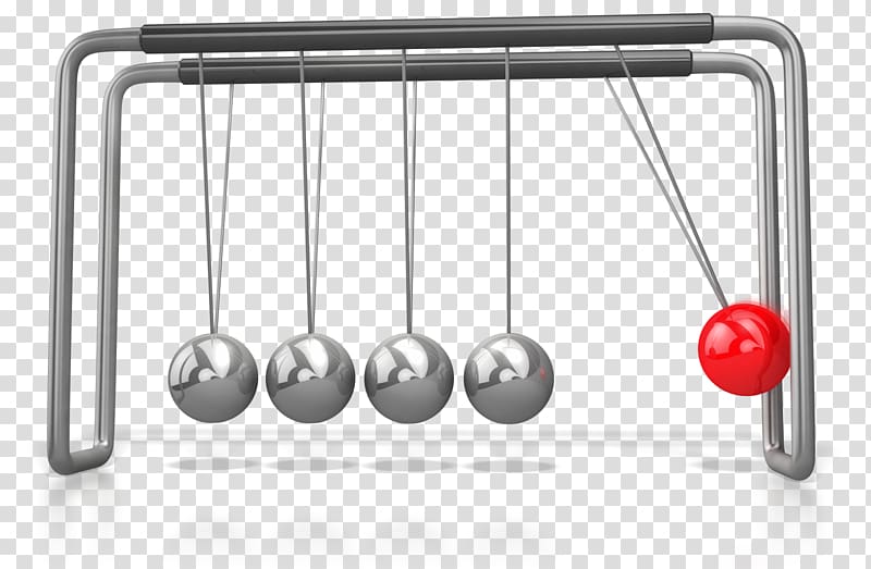 Gray and red balance component art, Pendulum Newton\'s.