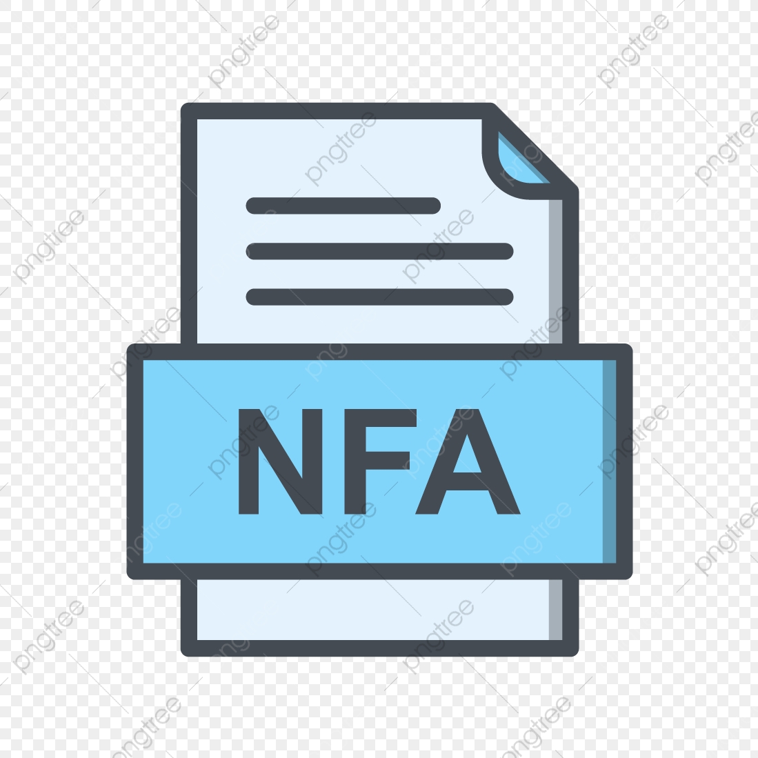 Nfa File Document Icon, Nfa, Document, File PNG and Vector.