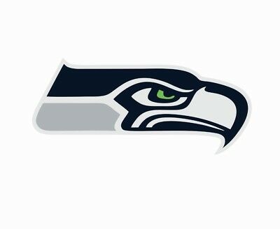 Seattle Seahawks NFL Football Color Logo Sports Decal Sticker.