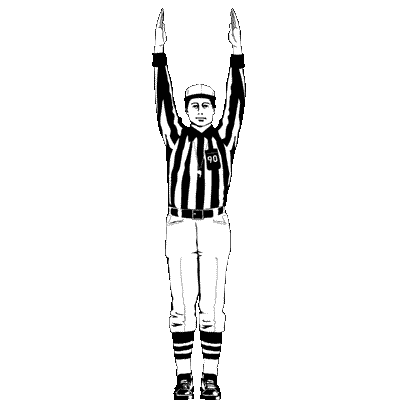 Game Over Referee Clipart.