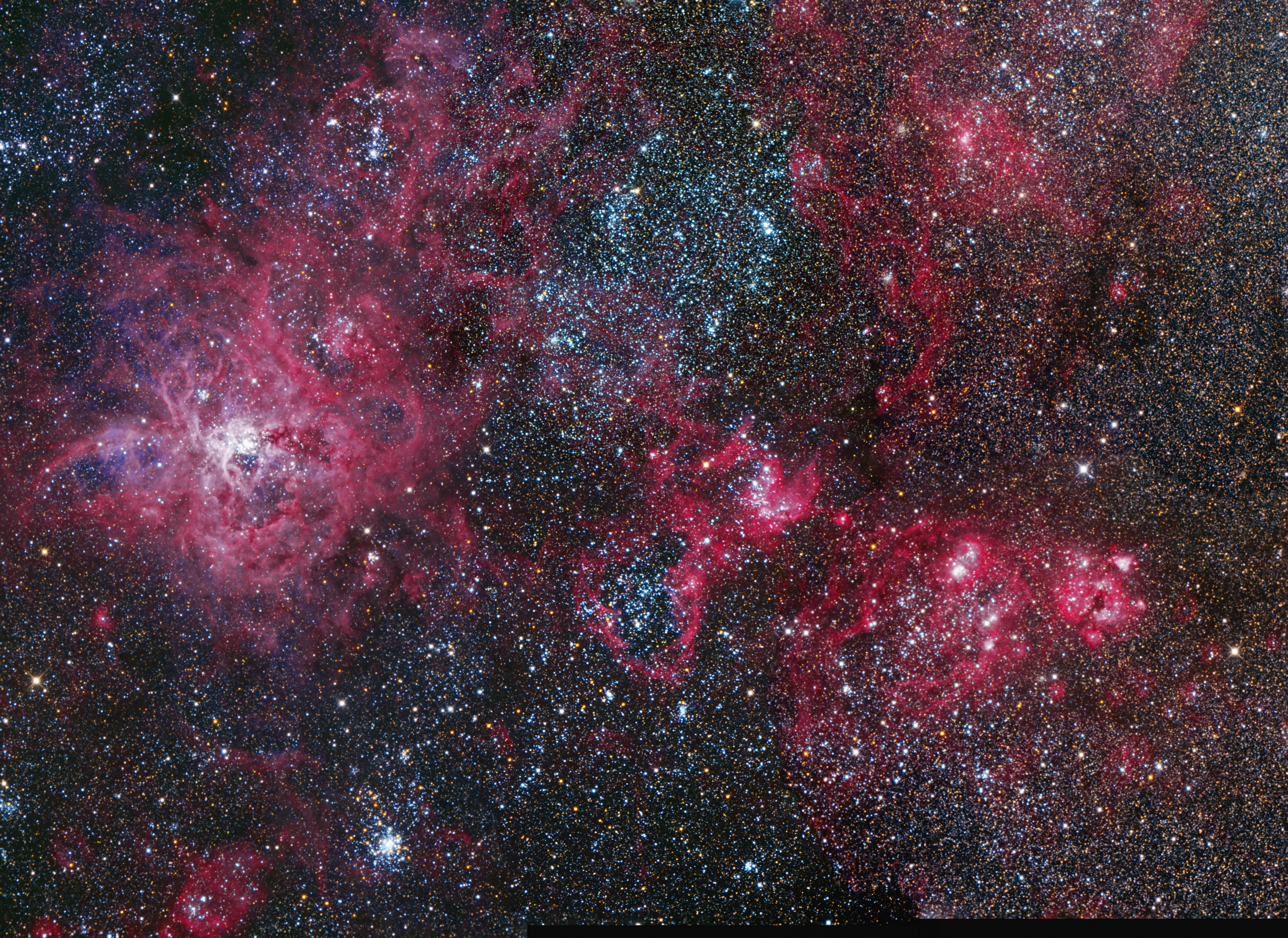 NGC 2070 (LMC) The Tarantula Nebula..