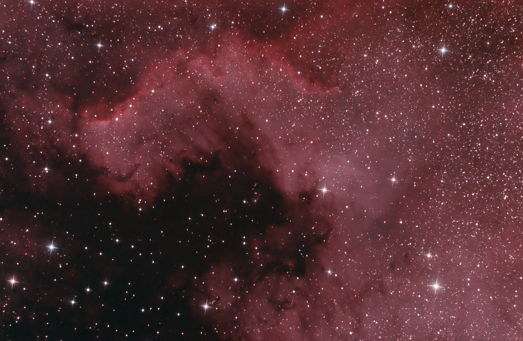 North America Nebula (NGC 7000).