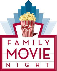 Kids Movie Night Clipart.