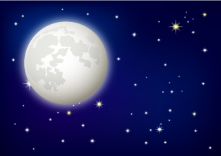 Free Full Moon Clipart Image｜Illustoon.