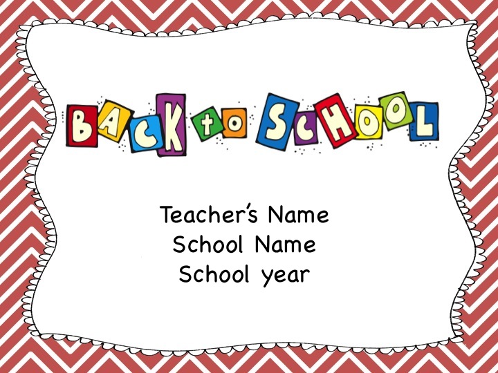 School Clipart Back to School Night Clipart Gallery ~ Free Clipart.