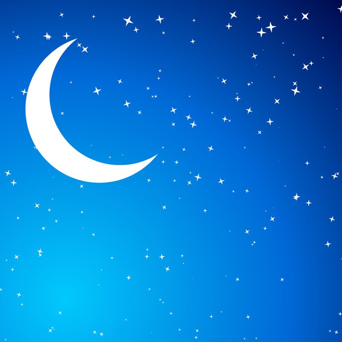 Free Clipart Night Sky.