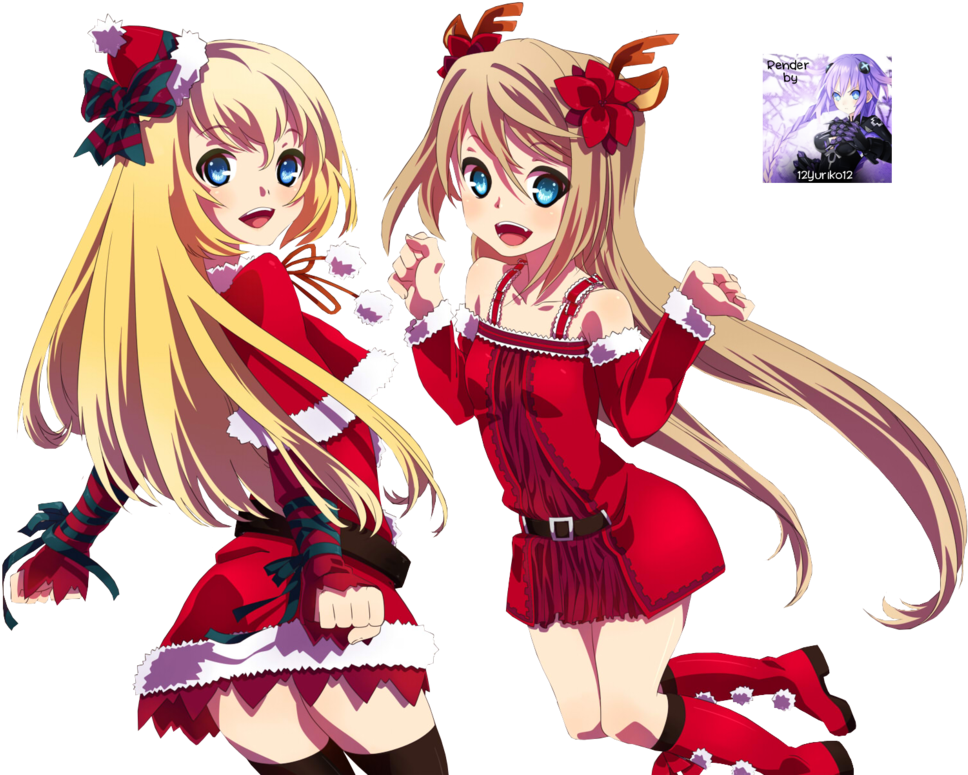 Anime Christmas Png Nightcore Christmas.