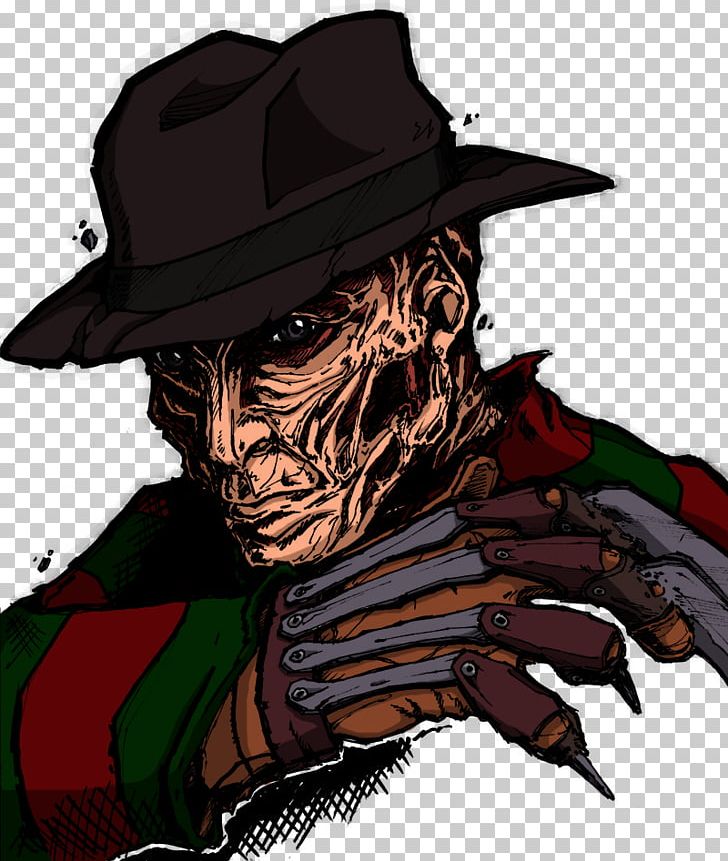 Freddy Krueger Jason Voorhees Drawing A Nightmare On Elm.