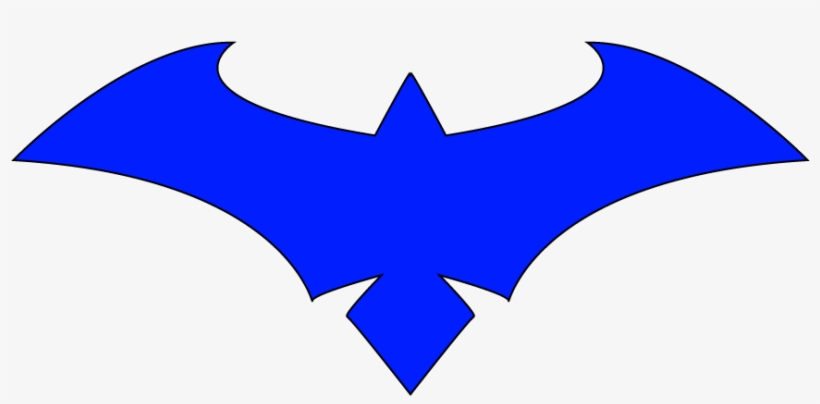Nightwing Symbol Vector Winfield Logo Png Nightwing.
