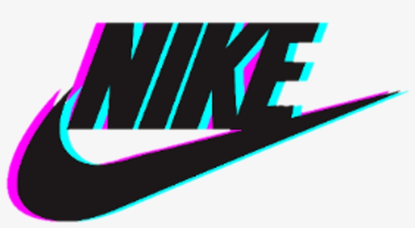 Nike Logo Glitch Tumblr Photography.