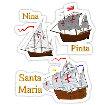 corpus christi nina pinta and santa maria
