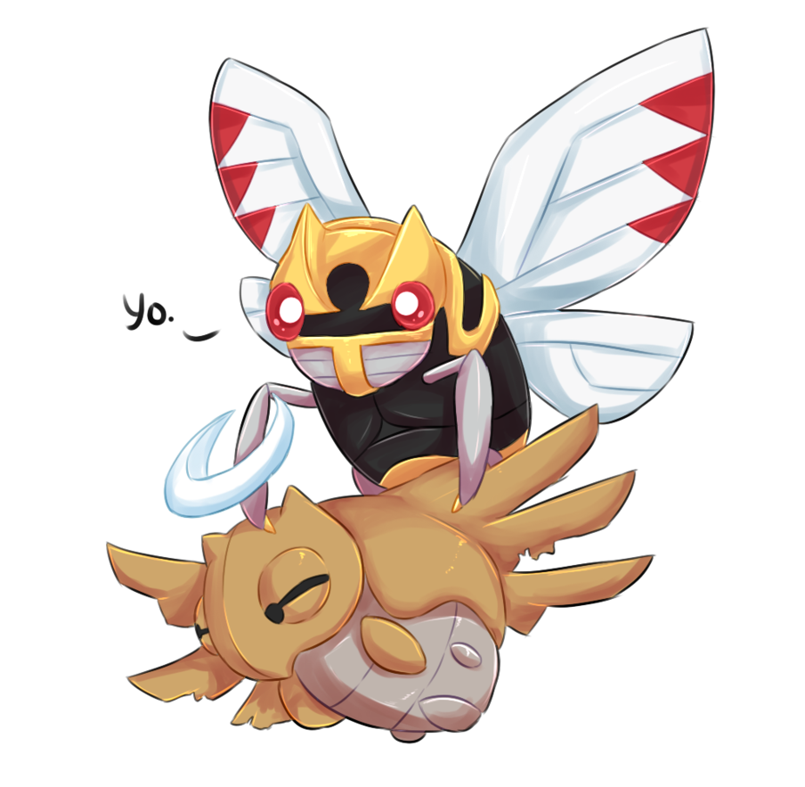 Two in One?! Nincada Evolves! by Riiahime on DeviantArt.