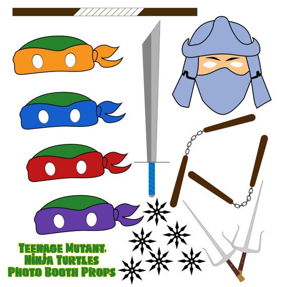 Tmnt Weapons Svg