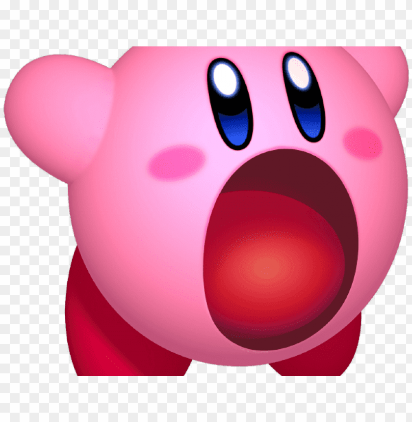 kirby clipart fighting.