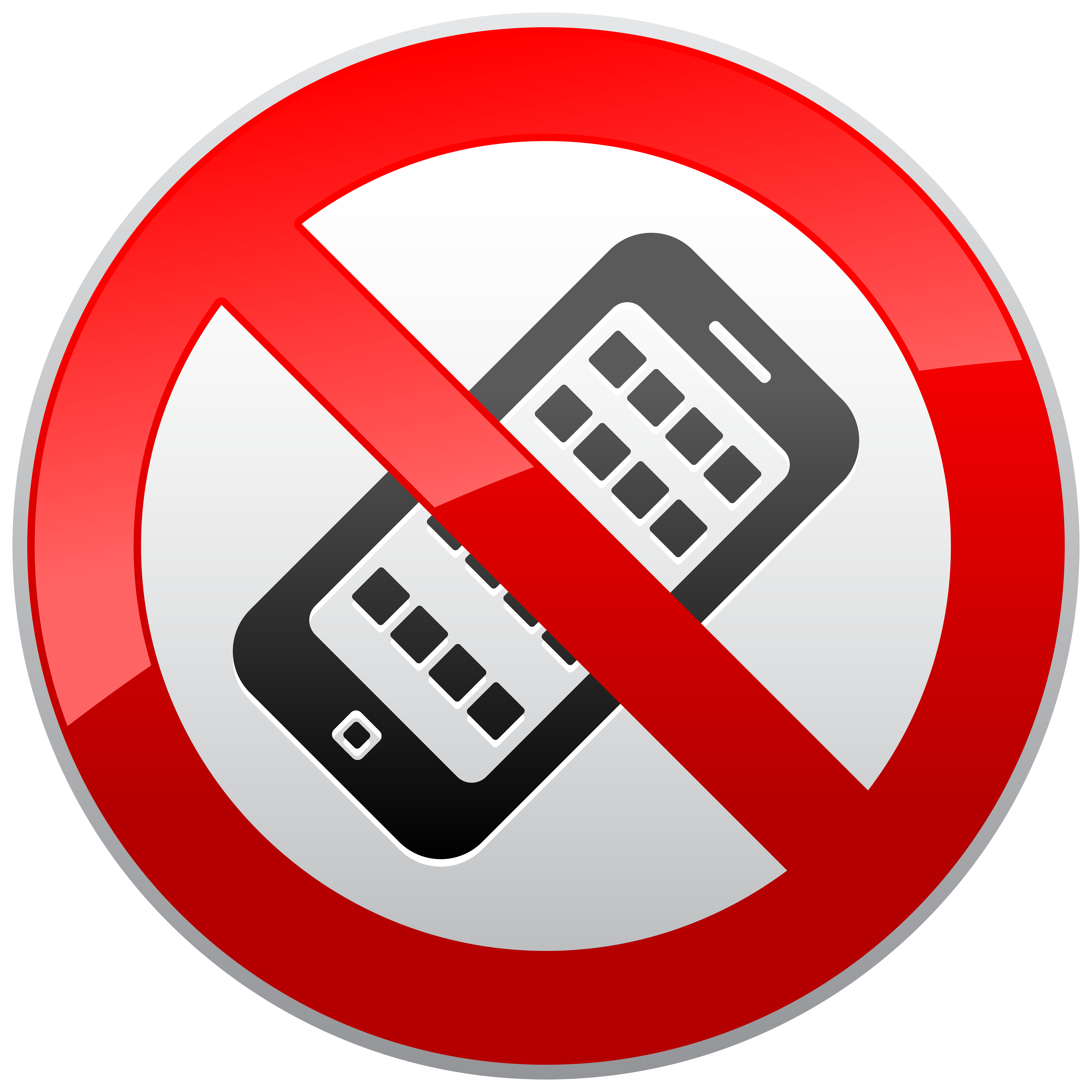 No cell phone clipart 5 » Clipart Station.