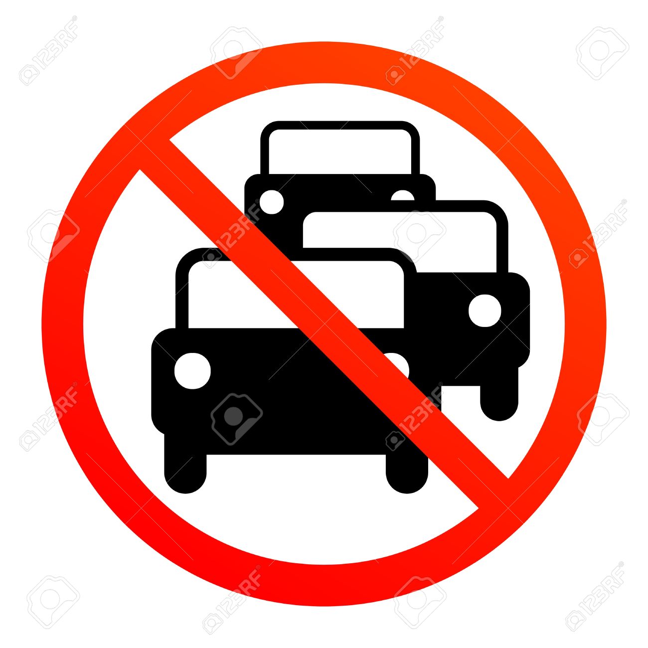 3,333 Traffic Is Prohibited Stock Vector Illustration And Royalty.