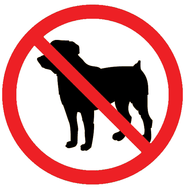 No pets allowed!.