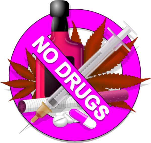 Clipart No Drugs.
