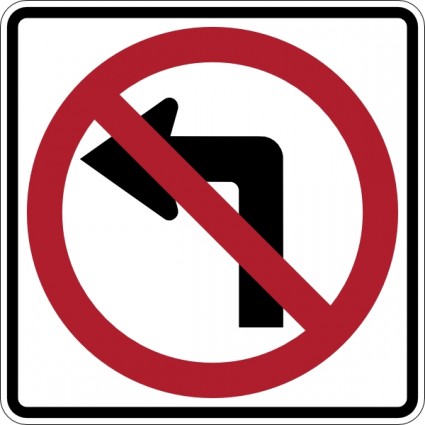 Clipart No Turn On Red Sign.