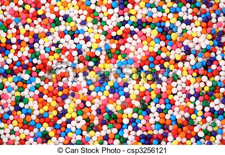 Stock Photography of Non pareils Sprinkles.