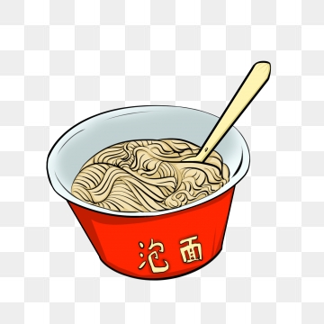 Noodle Cartoon PNG Images.