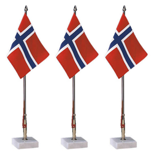 Norsk bordflagg.