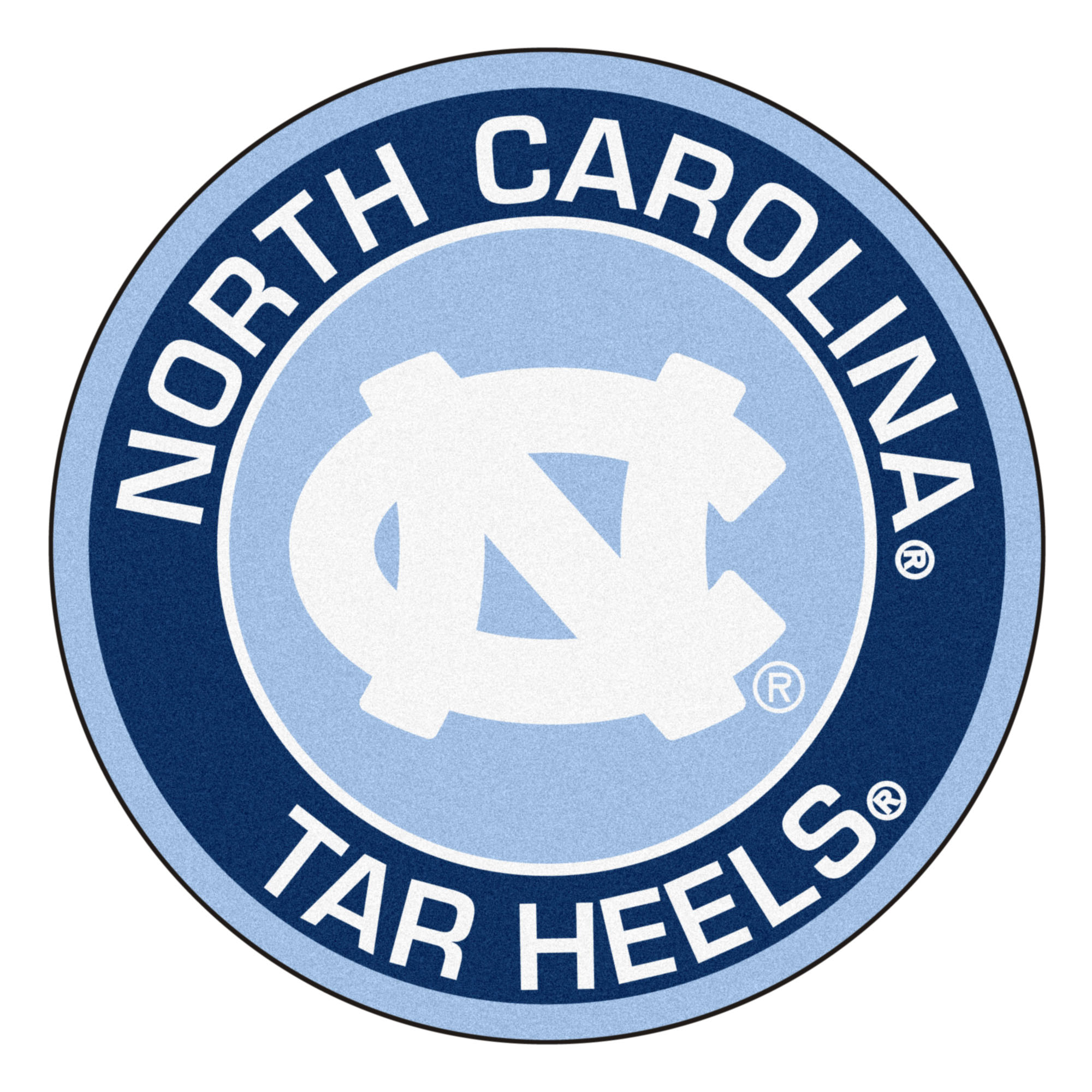 University of North Carolina Tar Heels Logo Roundel Mat.