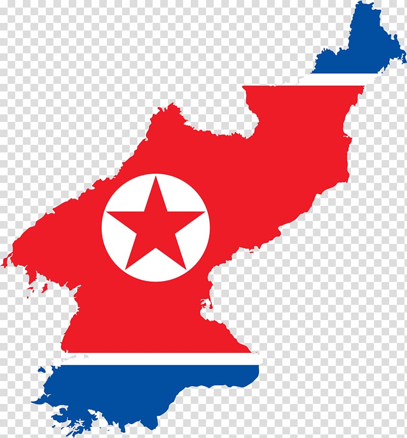 Flag of North Korea Map Flag of South Korea, korean.