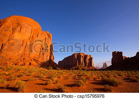 Picture of Monument Valley North Window view Utah.