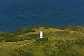 Stock Image of "The Lange Erik Lighthouse at the northern tip.